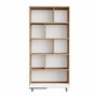 Hanah Home Boh4-Sw Estantería Natural y Blanco